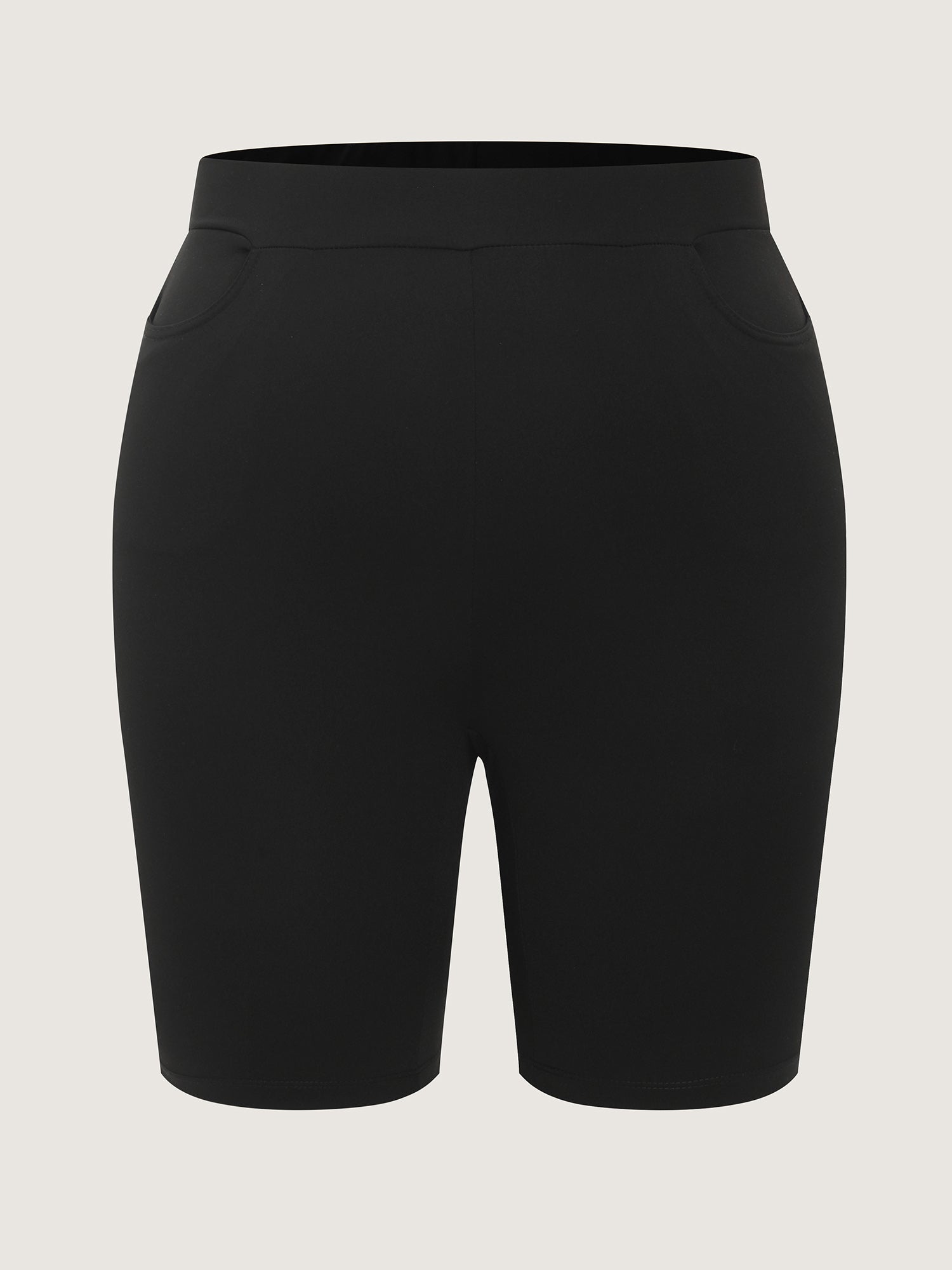 Stretchy Pull-On Plain Leggings
