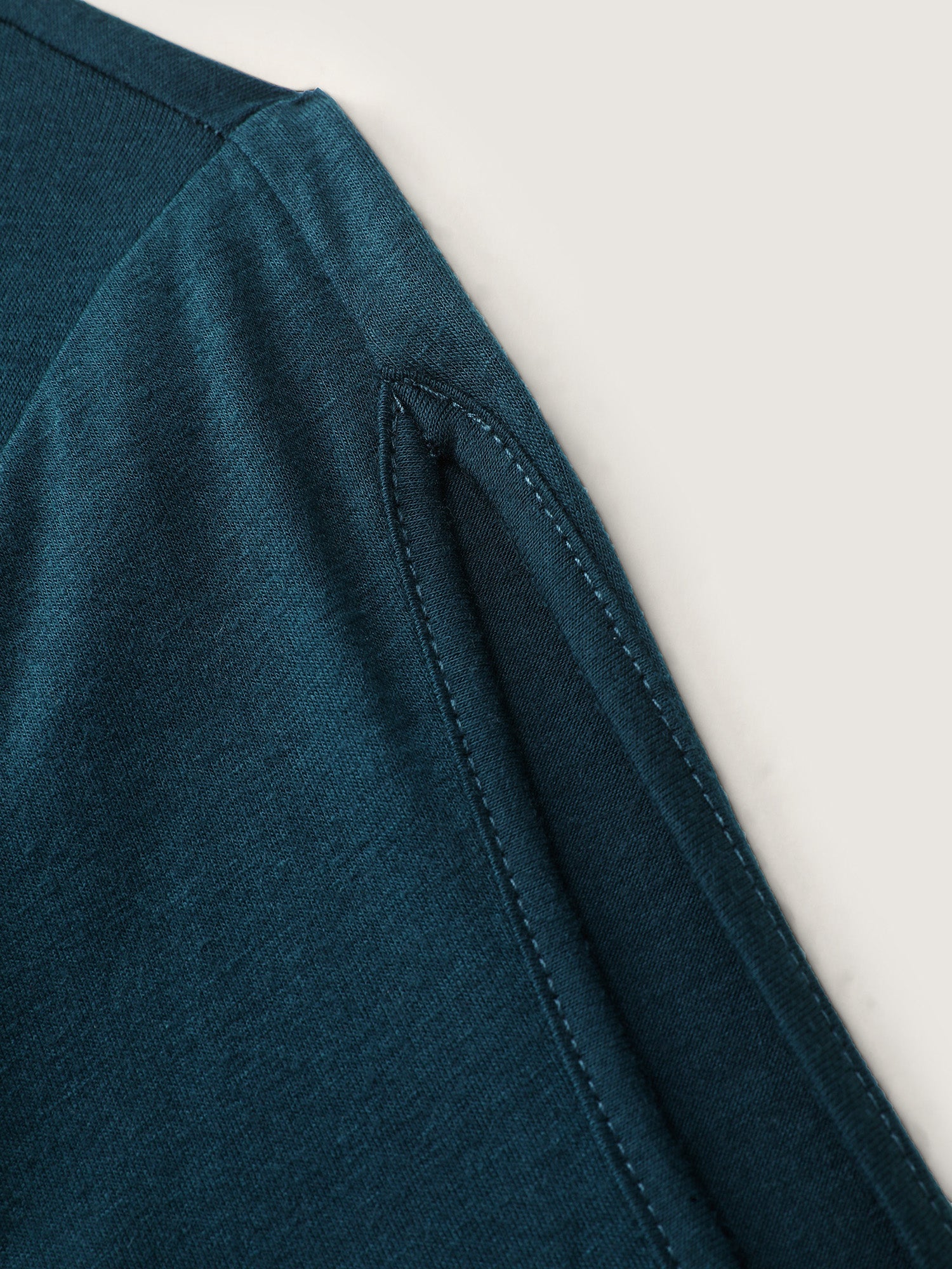 Supersoft Ruffled Sleeve Plain T-Shirt