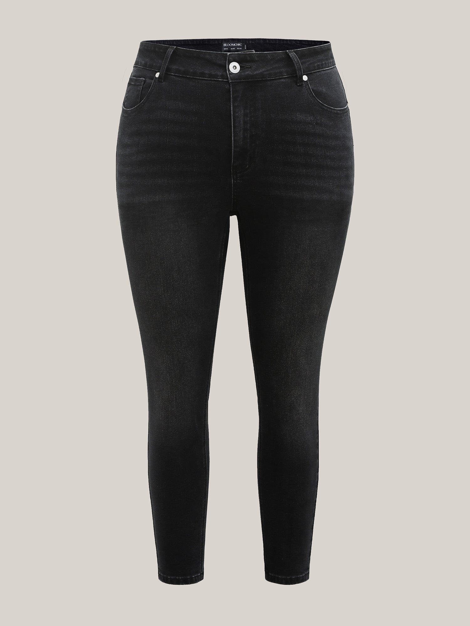 5 Pockets Stretch Skinny-Fit Jeans