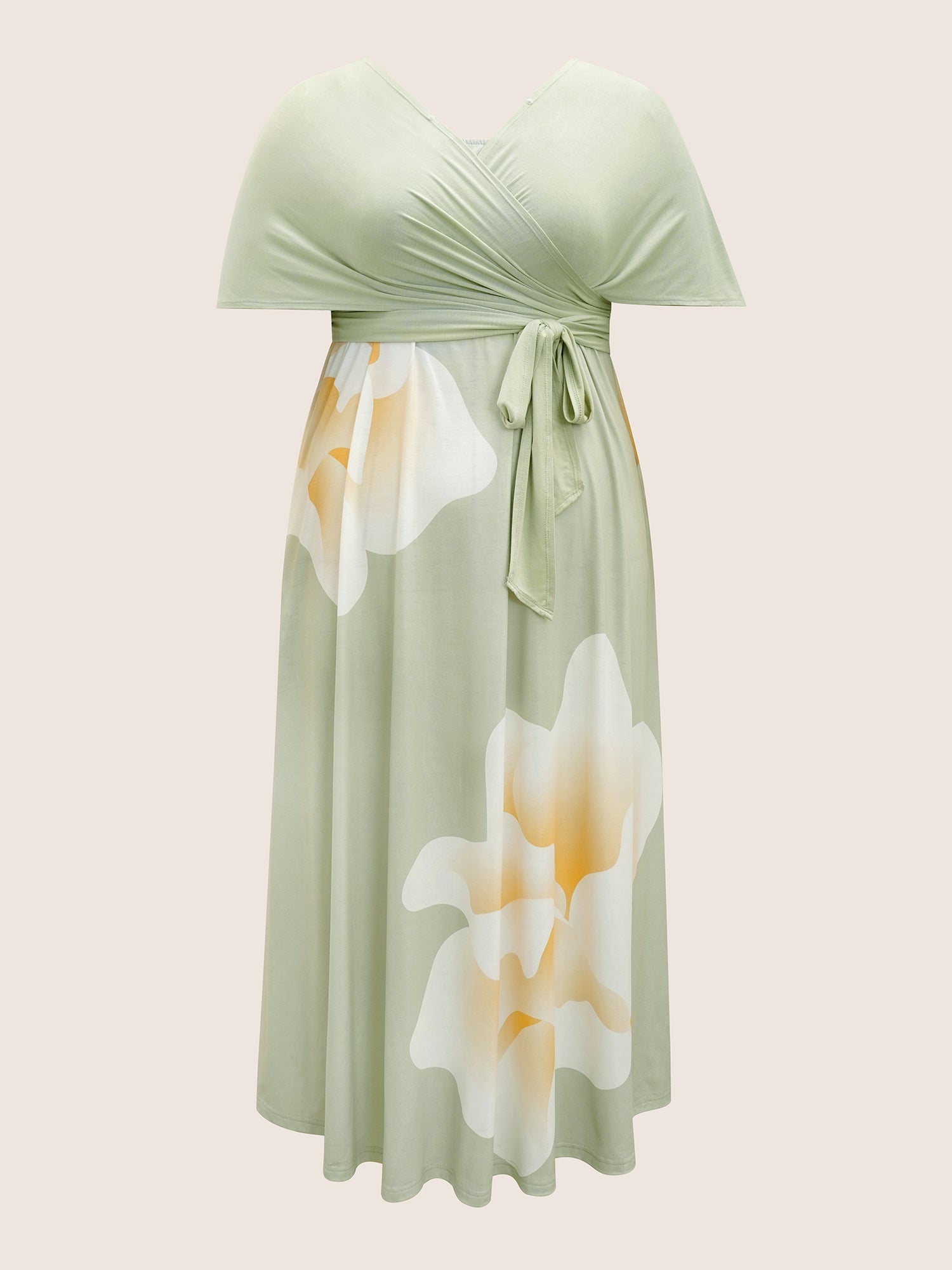 Everywhere Dress - Floral Mesh Ties Dress