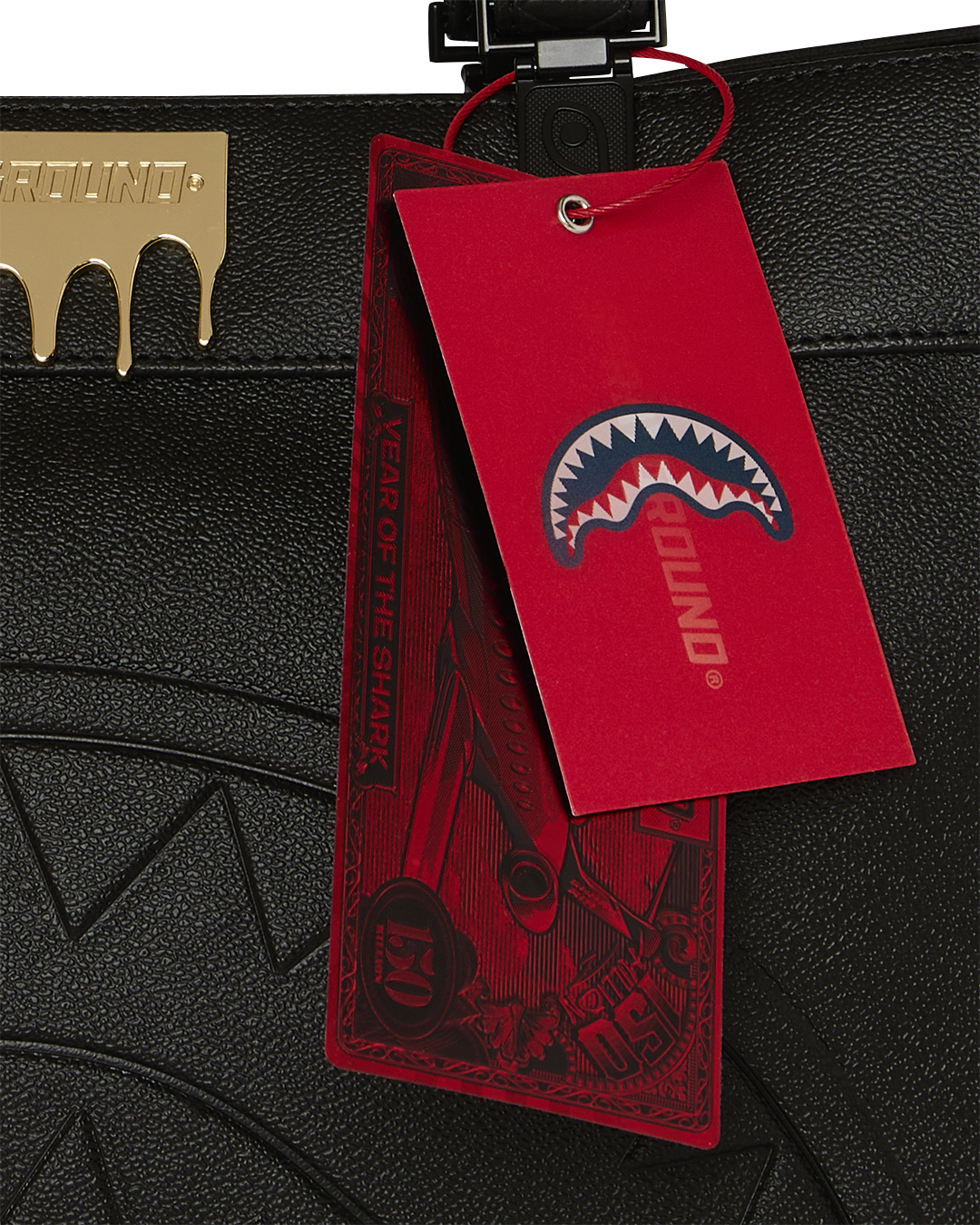 GOLD BRICK DRIP TORTUGA TOTE